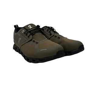 ON Running Cloud 5 Waterproof Sneakers Olive Black Brand New Without Box W9